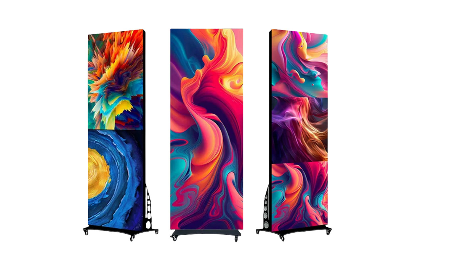 Póster LED P2.5 de 64 × 192 cm